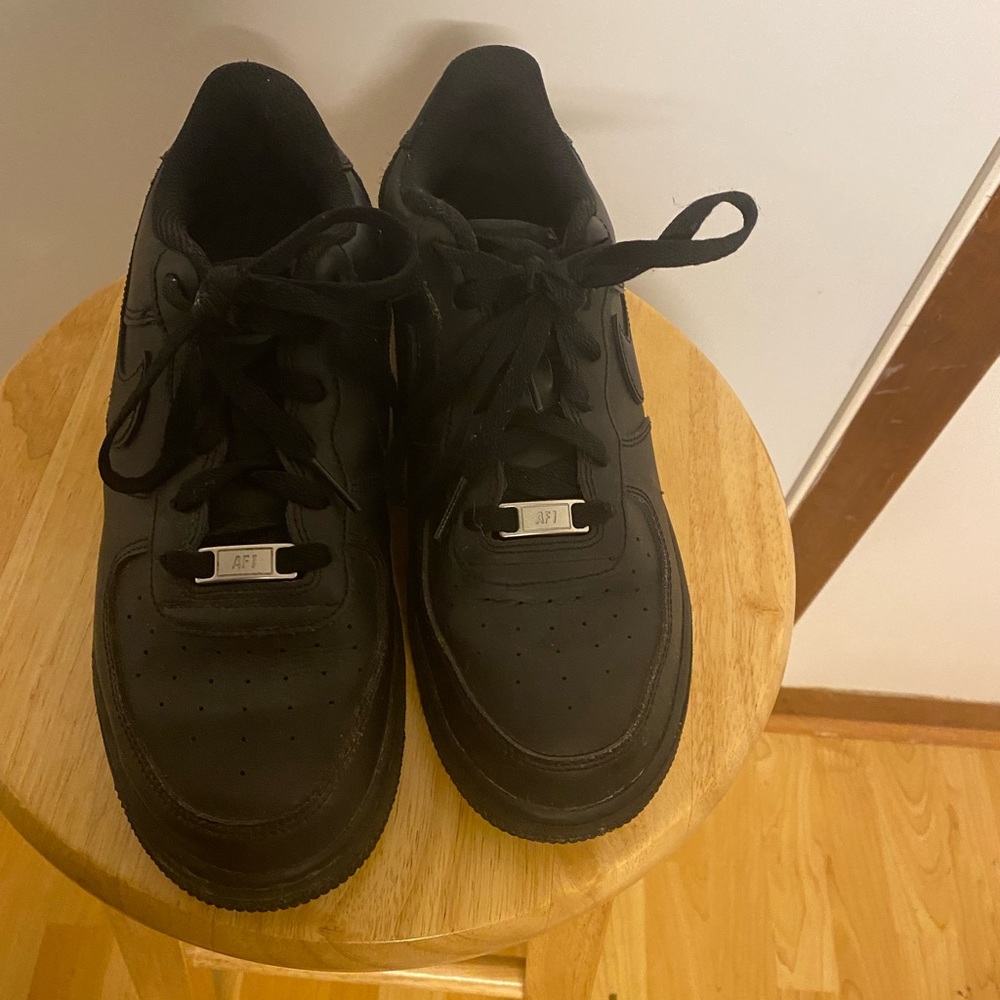 Black Air Force Ones